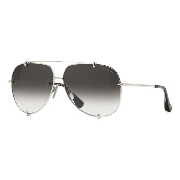 New DITA Talon Silver Aviator 23007 I Sunglasses Women - Picture 1 of 5